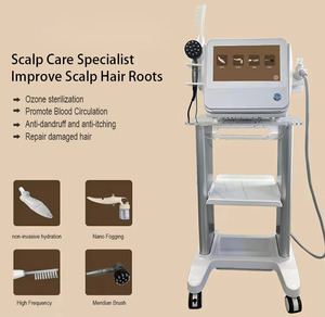 Système de rajeunissement du cuir chevelu amélioré 2026 avec stérilisation à l'ozone et massage par vibration pour l'élimination des pellicules et la thérapie spa - Product Image 1