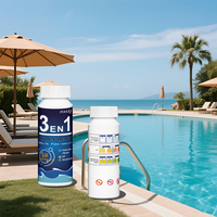 REYKON Kit de test ménager 3-en-1 en plastique pour papier de test pour boire l'eau du robinet de bain de piscine pour camping en plein air OEM/ODM