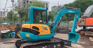 Mini-excavatrices d'occasion de haute qualité de marque japonaise de premier plan, 6 tonnes, modèle KX161, mini-excavatrice sur chenilles - Product Image 2