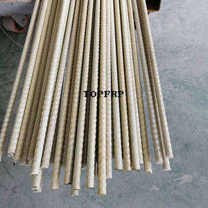 Barres d'armature en plastique renforcé de fibres de verre (PRFV) haute résistance, barres d'armature en fibre de verre anti-corrosion - Product Image 4