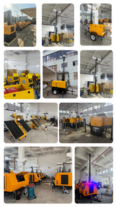 Remolque de Seguridad con CCTV Solar Móvil con Paneles Solares, Clasificación IP66, <span class=keywords><strong>Voltaje</strong></span> Personalizable para Obras de Construcción - Product Image 5