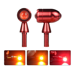Clignotants <span class=keywords><strong>LED</strong></span> miniatures directionnels personnalisés 12V en aluminium pour moto, type « Eagle Eye », ultra-lumineux, <span class=keywords><strong>avec</strong></span> éclairage <span class=keywords><strong>de</strong></span> <span class=keywords><strong>position</strong></span> arrière - Product Image 5