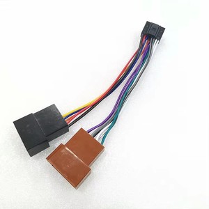 Kenwood pour <span class=keywords><strong>JVC</strong></span> prise queue cordon 16 broches stéréo <span class=keywords><strong>autoradio</strong></span> faisceau de câbles lecteur CD harnais de Radio adaptateurs câble plomb en Stock - Product Image 4