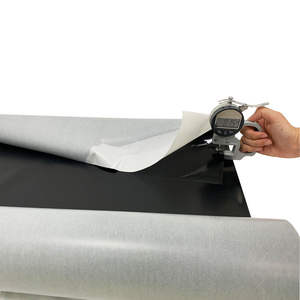 Black TPU Hot Melt <span class=keywords><strong>Adhesive</strong></span> Film 0.18mm Thickness 150cm Width Fabric <span class=keywords><strong>Adhesive</strong></span> <span class=keywords><strong>Tape</strong></span> - Product Image 2