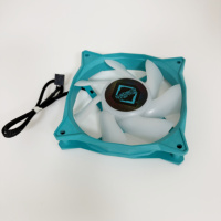 Nouveau ventilateur de boîtier d'ordinateur 12 cm, ventilateur de refroidissement CPU Icegale 120 mm Teal