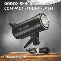 Godox SK400IIV SK400II-V Flash de studio compact professionnel Lumières pour appareil photo Système X 2.4G pour la photographie et la vidéographie
