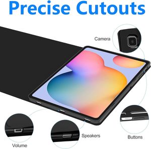 Junchi cutout bảo vệ chống trượt thiết kế từ có thể tháo rời Bàn phím tablet trường hợp bìa cho Samsung Tab S6/S7/S8/S9 Lite FE - Product Image 4