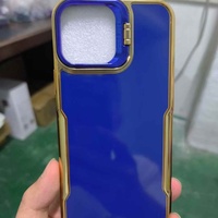 Coque de téléphone anti-collision brillante avec support d'objectif rabattable, bord décoratif doré, résistante à l'usure, pour Infinix HOT70