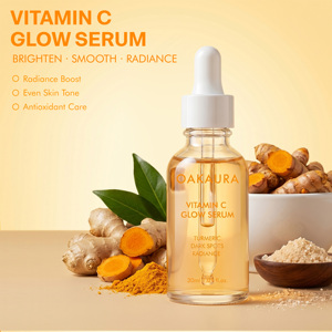 Siero Viso Illuminante 30ml con <span class=keywords><strong>Vitamina</strong></span> <span class=keywords><strong>E</strong></span> <span class=keywords><strong>e</strong></span> C, Anti-Età, Schiarente per Macchie Scure, per Pelle Grassa <span class=keywords><strong>e</strong></span> Mista con Tono Non Uniforme - Product Image 3