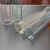 Tube rond en PMMA transparent de toutes tailles, diamètre de 3 à 350 mm, tuyau acrylique, éclairage LED, décoration, diffuseur de lumière