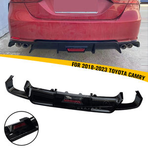 ลิ้นกันชนหลังคาร์บอนไฟเบอร์ HS รุ่นที่ 1 พร้อมไฟ  ดิฟฟิวเซอร์หลัง สำหรับรถยนต์โตโยต้า แคมรี่ ปี 2018 2019 2020 2021 <span class=keywords><strong>2022</strong></span> 2023 - Product Image 1