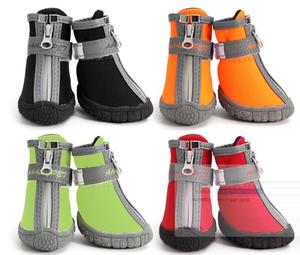 Vente en gros de chaussures pour chiens de taille moyenne et grande, chaussures et chaussettes pour animaux de compagnie en tissu de maille respirant anti-chute pour grands chiens - Product Image 3
