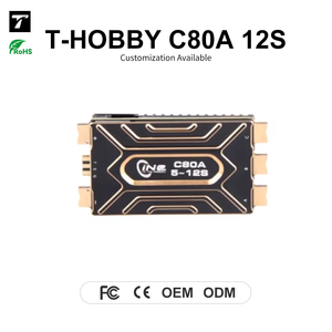 TMOTOR <span class=keywords><strong>Cine</strong></span> 80A 5-12S FPV ESC sin escobillas con chip AM32, 80A continuos, 100A de pico, de plástico para drones FPV de carga pesada <span class=keywords><strong>Cine</strong></span> Lifter - Product Image 1