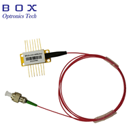 Modul Laser DFB Serat Mode Tunggal BFLD-1310-20SM-FA 1310nm 20mW Paket Kotak Kupu-kupu Optronics untuk Sistem CATV DWDM