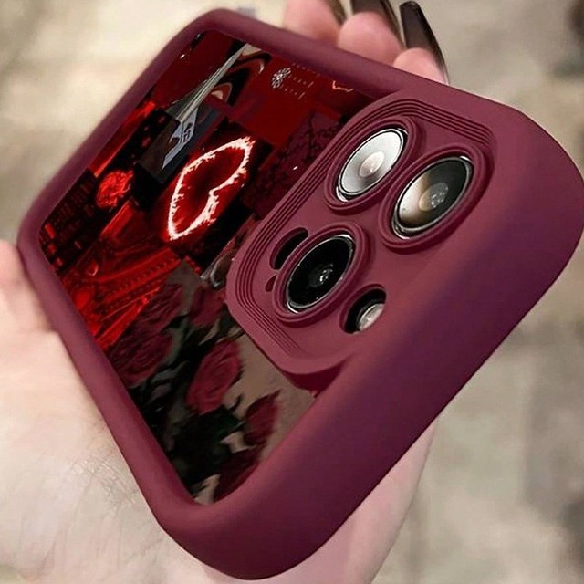 Factory OEM Heart Pattern Embossed Graphic Phone case for 17 16 15 14 13 12 11 X XR Xs SE 8 7 Plus Pro Mini Silicone Back Cover