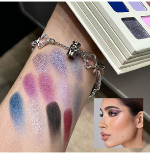 HERORANGE Livre de Maquillage Fard à Paupières 78 Couleurs Nacrées, Illuminateur, Contouring, Palette Multifonctionnelle Tout-en-un Complète - Product Image 5
