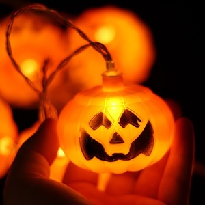 Vente flash d'Halloween : Citrouille LED gonflable en plastique, lanterne <span class=keywords><strong>Jack</strong></span>-<span class=keywords><strong>o</strong></span>'-<span class=keywords><strong>lantern</strong></span>, guirlande lumineuse décorative pour Halloween, maison hantée, lumières décoratives pour fête - Product Image 3