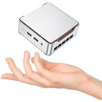 Mini PC de escritorio pequeño de alto rendimiento, uso comercial o de juegos, tipo C USB, puertos de audio, Micro ATX ITX, caja de acero SPCC