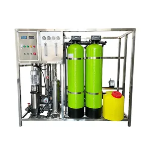 Otomatisasi PLC 500 Liter/jam peralatan Osmosis terbalik sistem pemurni air Ro