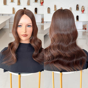 ท็อปเปอร์ผมแท้แบบโมโนท็อป สำหรับผู้หญิง แก้ปัญหาผมบาง ศีรษะล้าน  ขนาด 5*6 นิ้ว # สี 1C - Product Image 6