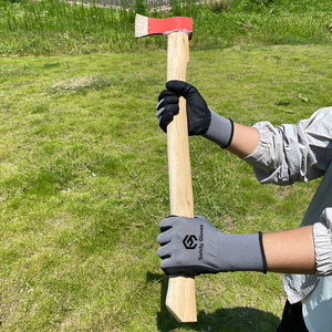 Chuangying 15 đo <span class=keywords><strong>Latex</strong></span> bọt lớp phủ găng tay an toàn <span class=keywords><strong>Latex</strong></span> tráng xây dựng vườn chà nhám bề mặt - Product Image 2