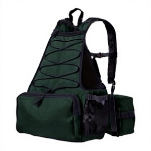 Chaleco Táctico de Caza Verde, Tela Oxford, Sistema MOLLE, Correas de Hombro Ajustables, Uso Universal al Aire Libre - Product Image 1