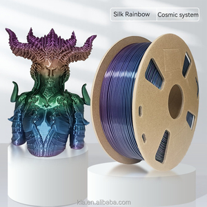 Shiny Multicolor Rainbow <strong>PLA</strong> <strong>Filament</strong> Fast Gradient <strong>Color</strong> Change 1.75mm Flexible 3d Printer <strong>Pla</strong> rainbow <strong>Filament</strong> - Product Image 2