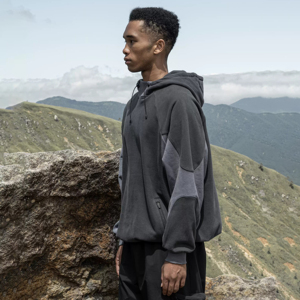 Nuovo Pullover DryTech felpa con cappuccio da esterno per attività escursionistiche umidità a senso unico senza umidità interna Stay Dry Dry colletto con cappuccio - Product Image 4