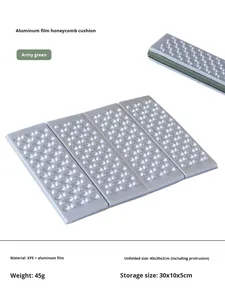 Coussin de camping tout-terrain pliable et portable Design de nid d'oeufs Tapis en <span class=keywords><strong>film</strong></span> d'aluminium résistant à <span class=keywords><strong>l</strong></span>'humidité pour la randonnée et <span class=keywords><strong>l</strong></span>'<span class=keywords><strong>alpinisme</strong></span> - Product Image 5