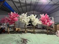 Nouvel Arbre de Cerisier Artificiel Haut de Gamme Bagang, 2,4 m, Réaliste, Écologique, Grand Modèle d'Intérieur Rose pour Maison, École, Fête, Pâques