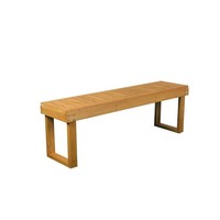 Fabricant chinois banc d'extérieur traditionnel amovible et durable en bois de sapin de Chine