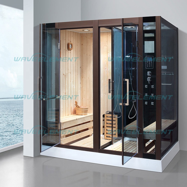 Acrylic steam room sauna room/ sauna shower enclosure/ one person steam sauna room