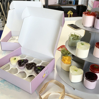 Wholesale Cake Packaging Paper Box Custom Logo Mailer Box Packing Boxes for Sweet Cake Packing