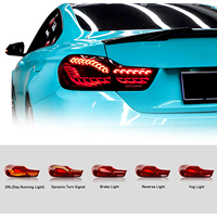 HCMOTIONZ feux arrière de style de voiture DRL feux arrière 2014-2020 F32 F33 F36 F82 F83 feux arrière LED pour BMW série 4 M4