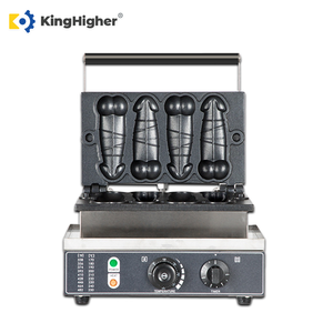 Dương Vật Hình Dạng Waffle Nhà Sản Xuất Điện 110V 220V 4 Pcs Pene Waffle Nhà Sản Xuất Không Dính Hot Dog Dick Waffle Nhà Sản Xuất Máy Baker Sử Dụng Nhà - Product Image 2