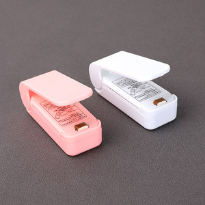 2025 Nieuwe Hete Verkoop Fabriek Sealer Mini Home Draagbare Voedsel Plastic Sealer Handleiding Plastic Zak Sealer