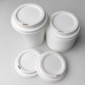 Eco Biodegradable Sugarcane Eco-friendly Products Coffee Strawless Cold Cup Lids Eco Biodegradable Sugarcane Eco-friendly Products Coffee Strawless Cold Cup Lids