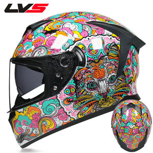 Casco de motocicleta Lvs Full-Face Dual Lens para Bluetooth ABS Winter Electric Grey para hombres y mujeres-National Standard All Year Use - Product Image 2