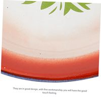 Assiette en émail avec fleurs, 24 cm, plat, vaisselle en émail, plateau en émail métallique, achat direct auprès des usines chinoises Senny