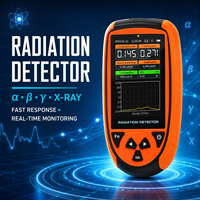 Détecteur de rayonnement nucléaire Aikesi HFS-7311 avec capteur à fenêtre en mica et alarme sonore, détecte les rayonnements alpha/bêta/UV/gamma