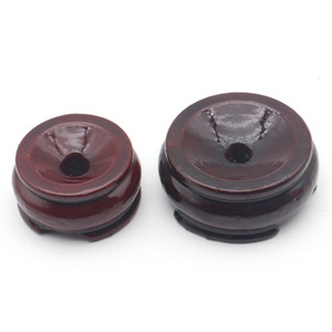 Base de Madera Única para Esfera de Feng Shui, Soporte de Madera con Forma de Delfín para Esfera de Cristal en Venta - Product Image 6