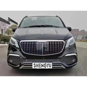 Pièces de voiture pour <span class=keywords><strong>Mercedes</strong></span> <span class=keywords><strong>Benz</strong></span> <span class=keywords><strong>Viano</strong></span> 2010-2015, kit carrosserie Maybach, comprenant l'ensemble pare-chocs avant et arrière avec calandre et phares - Product Image 4