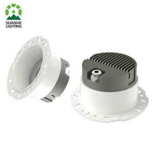 Downlight LED sans cadre étanche IP65, <span class=keywords><strong>spot</strong></span> compatible Dali pour salle de bain et <span class=keywords><strong>terrasse</strong></span> - Product Image 2