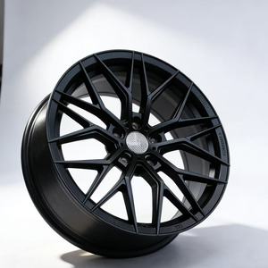 Jantes en alliage noir multi-rayons de 17/18/19/20 pouces 5x114.3 5X112 5X108 adaptées aux <span class=keywords><strong>voitures</strong></span> <span class=keywords><strong>japonaises</strong></span>, coréennes et allemandes - Product Image 5