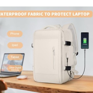 Expandable <b>Laptop</b> <b>Backpack</b> 16-Inch Large Capacity Business Travel Rechargeable Multi-Functional Neutral Gender <b>Backpack</b> - Product Image 2