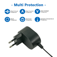 Adaptateur secteur universel EU 6V 1A 6W, alimentation à découpage AC/DC pour caméra de sécurité CCTV, haut-parleur, bande LED