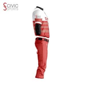 Maillots Pro Team et ensemble de vêtements de sport pour jeunes Design personnalisé 2 pièces pour softball/baseball comprenant des chemises et des pantalons - Product Image 2