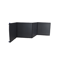 Panel Solar Monocristalino Plegable Portátil de 200W, Resistente al Agua, para Camping, Senderismo y Uso Doméstico, Precio de Fábrica al por Mayor