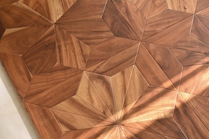 Parqué <span class=keywords><strong>Acacia</strong></span> Art, Suelo de Madera de Ingeniería Color Nogal Marrón Oscuro, Estilo Versalles Francés - Product Image 3