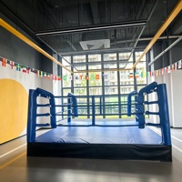 Ring de boxe professionnel pour compétition, plateforme de combat pour MMA, Muay Thai, lutte, entraînement en salle de sport, taille personnalisée